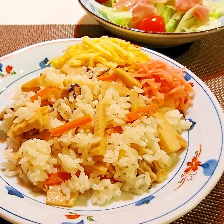 たけのこ混ぜご飯